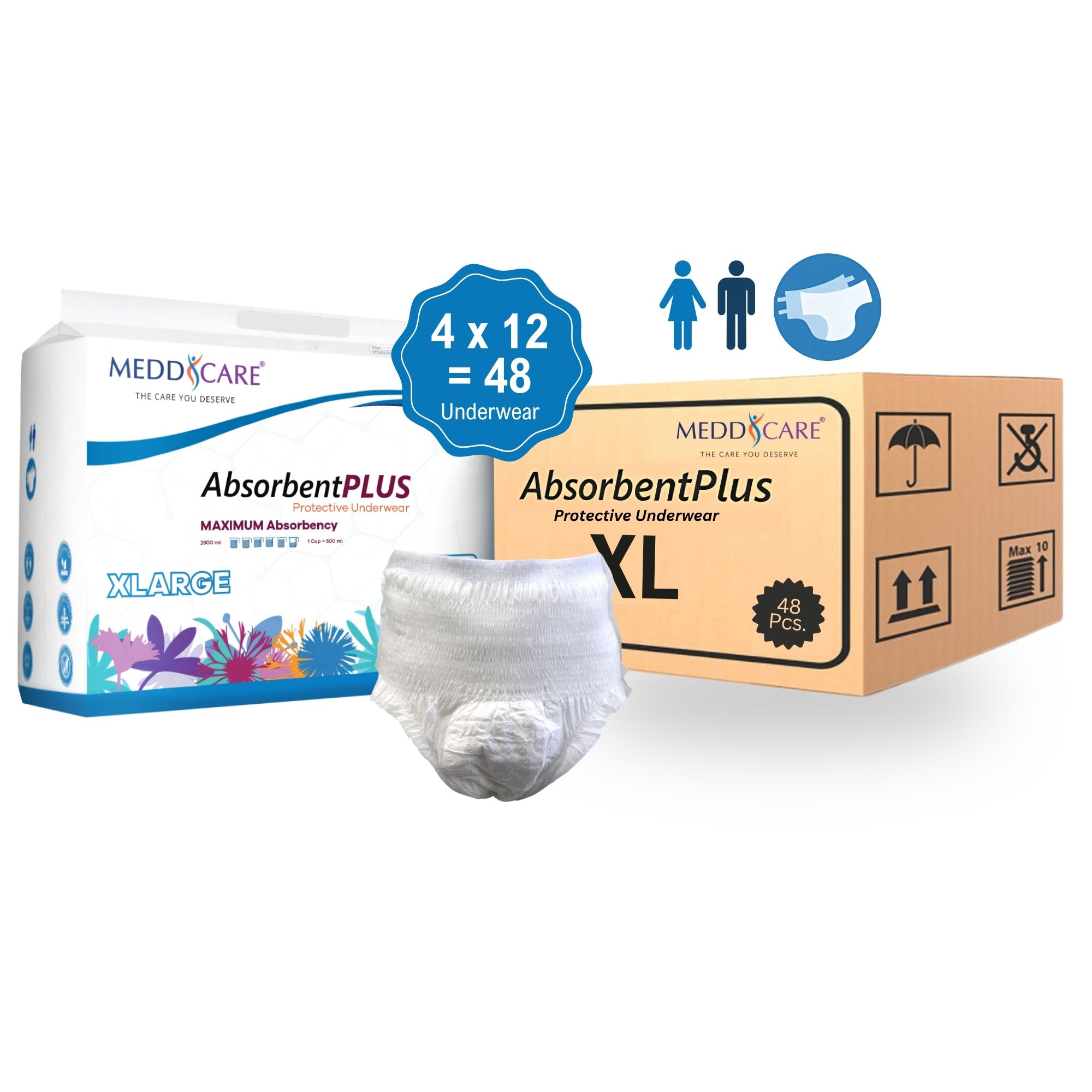 Absorbent Plus Protective Underwear - view 6