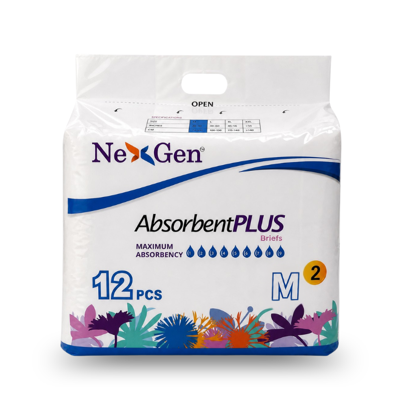 Absorbent Plus Overnight Briefs